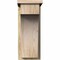 Ekena Millwork Huntington Rough Sawn Corbel w/Backplate, Douglas Fir, 8"W x 12"D x 20"H COR08X12X20HUN01RDF - alternate 2